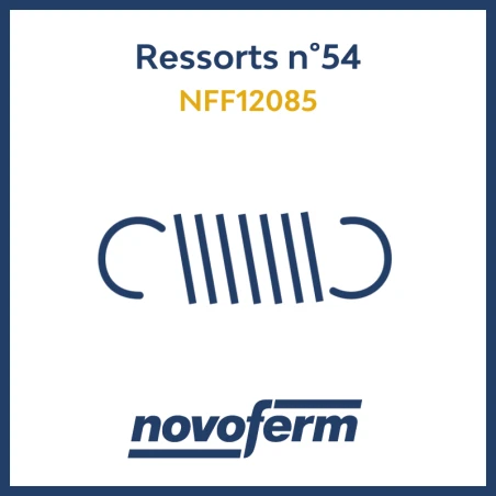 Ressorts traction n° 54 garage Novoferm NFF12085 Ressorts traction n° 54 garage Novoferm NFF12085