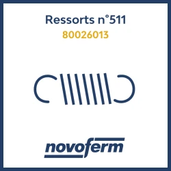 Ressorts traction n° 511 garage Novoferm 80026013