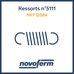 Ressorts traction n° 5111 garage Novoferm NFF12084