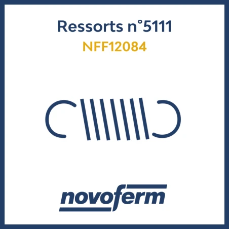 Ressorts traction n° 5111 garage Novoferm NFF12084 Ressorts traction n° 5111 garage Novoferm NFF12084