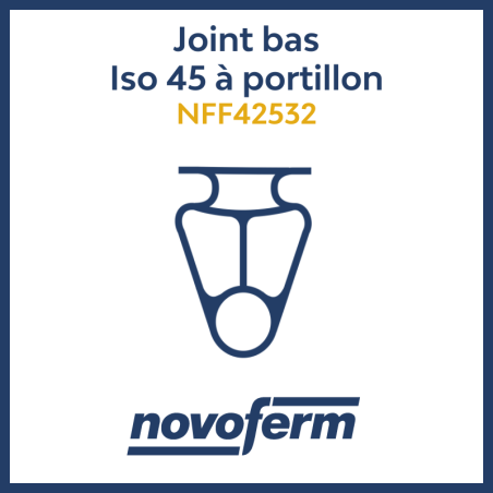 Joint bas garage ISO 45 à portillon Novoferm NFF42352 Joint bas garage ISO 45 à portillon Novoferm NFF42352