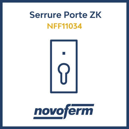 serrure tirant droit porte ZK Novoferm NFF11034 serrure tirant droit porte ZK Novoferm NFF11034