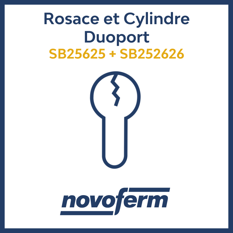 cylindre portes battantes duoport novoferm sb25625
