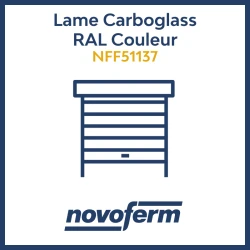Lame carboglass RAL couleur_garage_Novoferm_NFF51137
