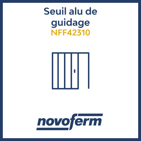Seuil alu de guidage_latérales_Novoferm_NFF42310 Seuil alu de guidage_latérales_Novoferm_NFF42310