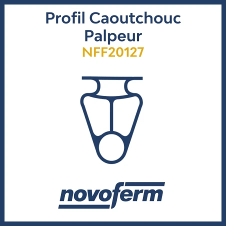 profil caoutchouc palpeur parking novoferm nff20127 profil caoutchouc palpeur parking novoferm nff20127