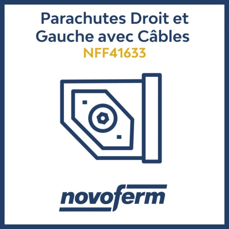 parachutes avec câbles parking Novoferm nff41633