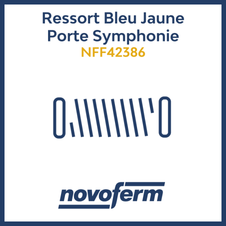 Ressort Bleu Jaune Porte Symphonie_garage_novoferm_NFF42386 Ressort Bleu Jaune Porte Symphonie_garage_novoferm_NFF42386