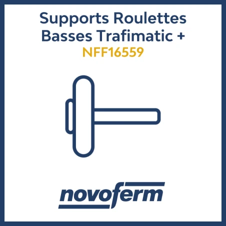 supports roulettes basses parking novoferm trafimatic + nff16559