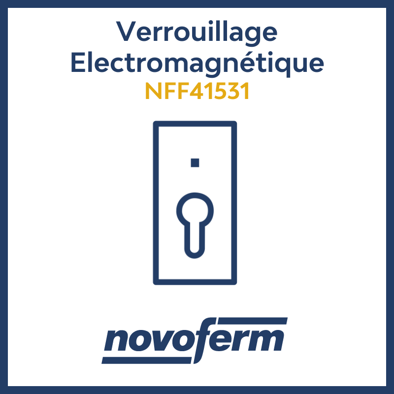 verrouillage electromagnétique parking novoferm nff41531