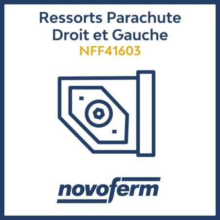 ressorts parachute droite et gauche parking novoferm nff41603