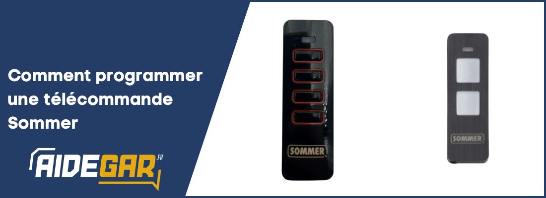 Comment programmer une télécommande Sommer