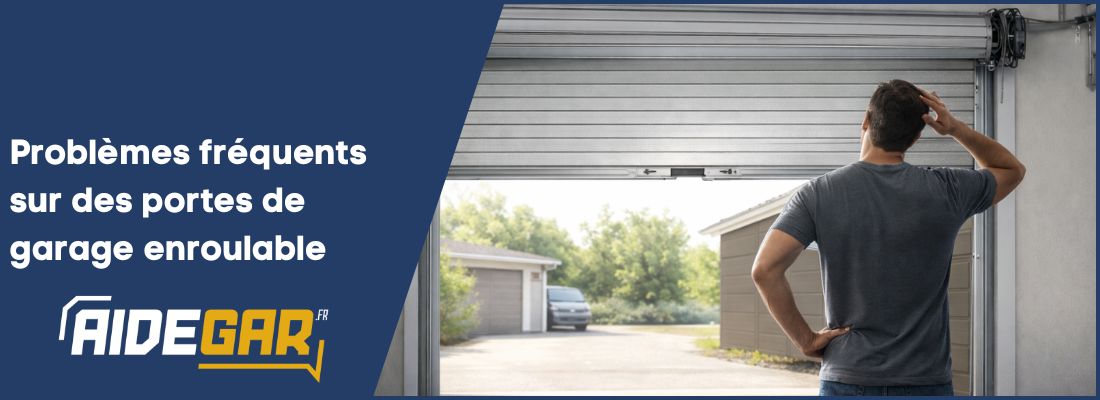 Problèmes fréquents sur des portes de garage enroulable