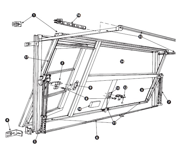 Joint bas d'étanchéité Novoferm  IDD-Parts pièces détachées pour portes  sectionelles et systèmes de quai