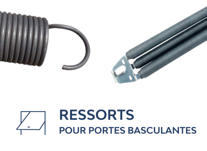 Ressort pour porte basculante