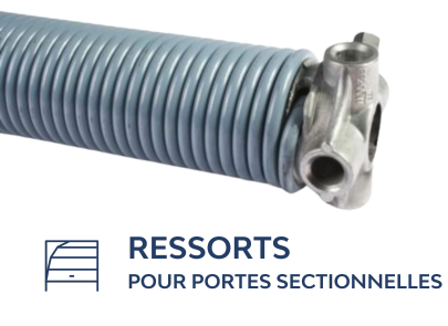 Ressort pour porte sectionnelle