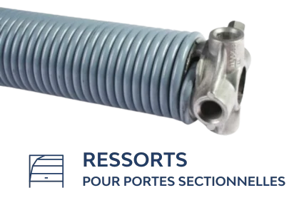 Ressort pour porte sectionnelle