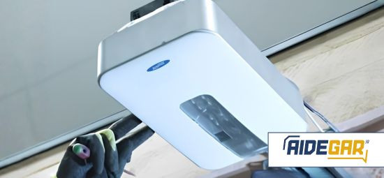 Installation d'un moteur de porte de garage