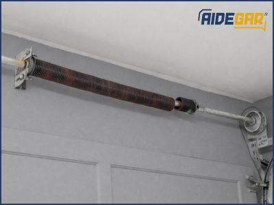 Comment ouvrir une porte de garage avec un ressort cassé