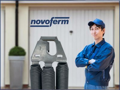 Remplacer un ressort de porte de garage basculante Novoferm