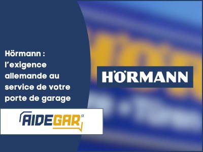 Les portes de garage Hörmann : ressorts et pièces détachées robustes