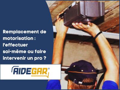 Comment installer une motorisation de porte de garage