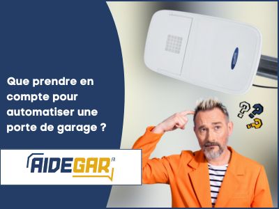 Que prendre en compte pour la motorisation de ma porte de garage ?