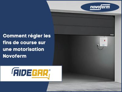 Guide programmation pour régler les fins de course sur moteur Novoferm