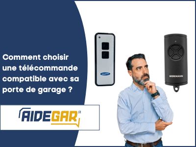 Choisir une télécommande compatible avec sa porte de garage