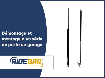 Démontage et montage d’un vérin de porte de garage